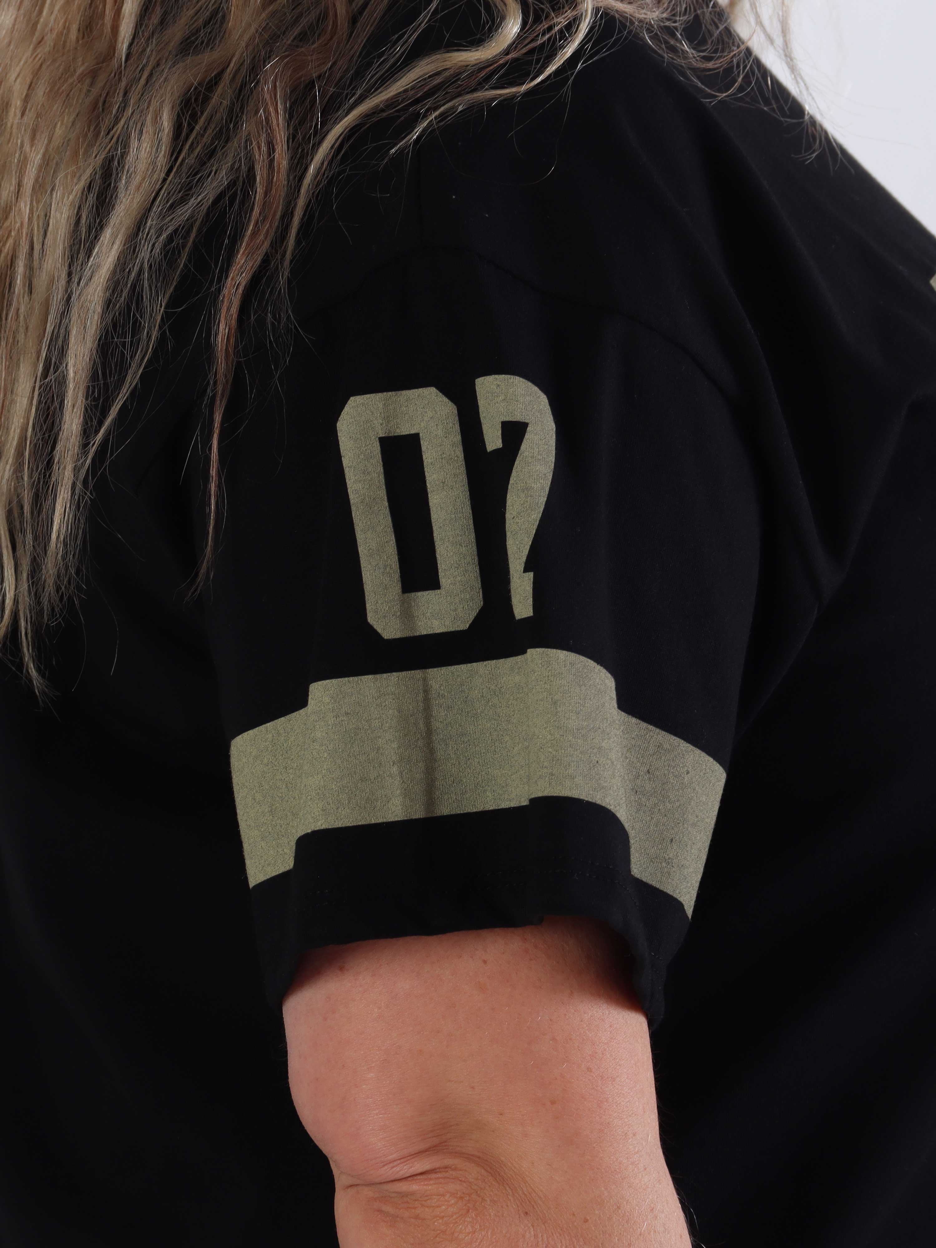 Millie - Plus size queen t-shirtklänning i mjuk bomull